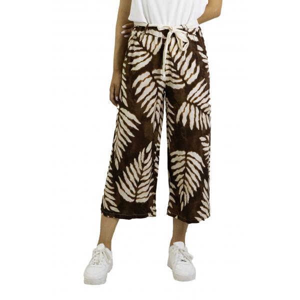 Pantalone fantasia con cinta Jennyfer